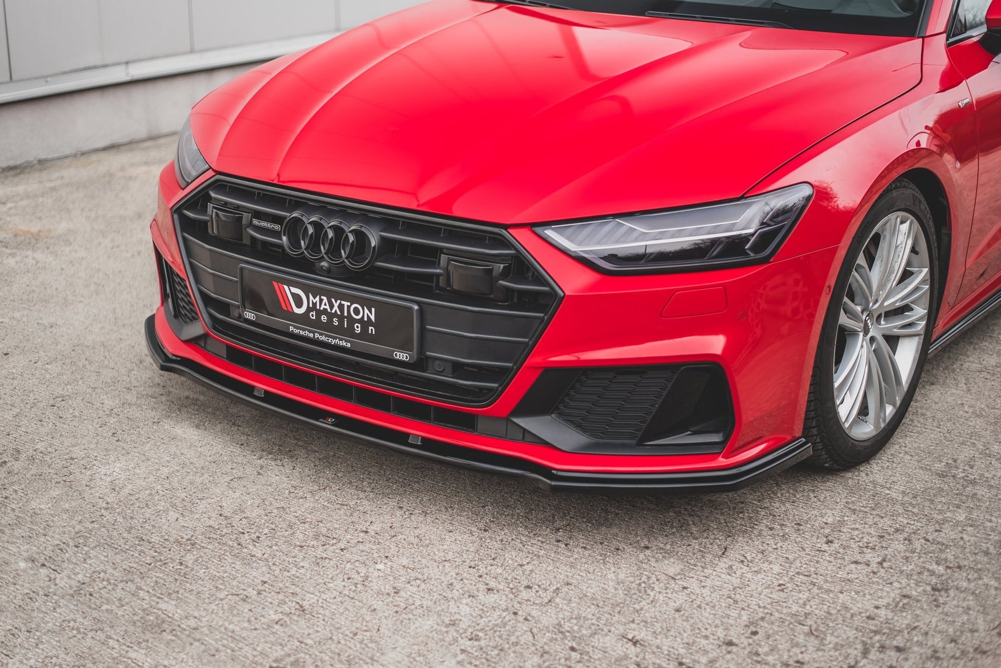 Front Ansatz V.2 für Audi A7 C8 S-Line / S7 C8 Carbon Look