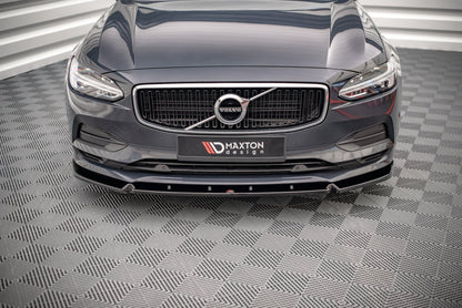Front Ansatz V.2 für Volvo V90 Mk2 schwarz matt