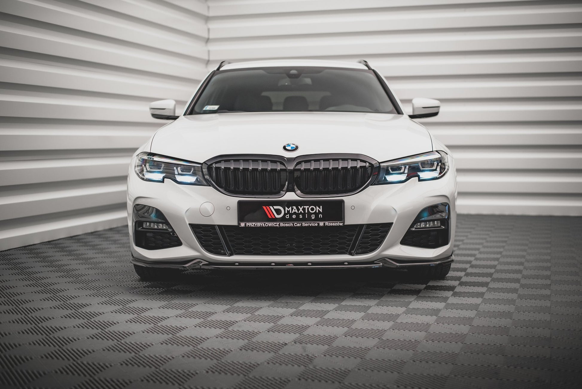 Front Ansatz V.4 für BMW 3er G20 / G21 M-Paket Carbon Look