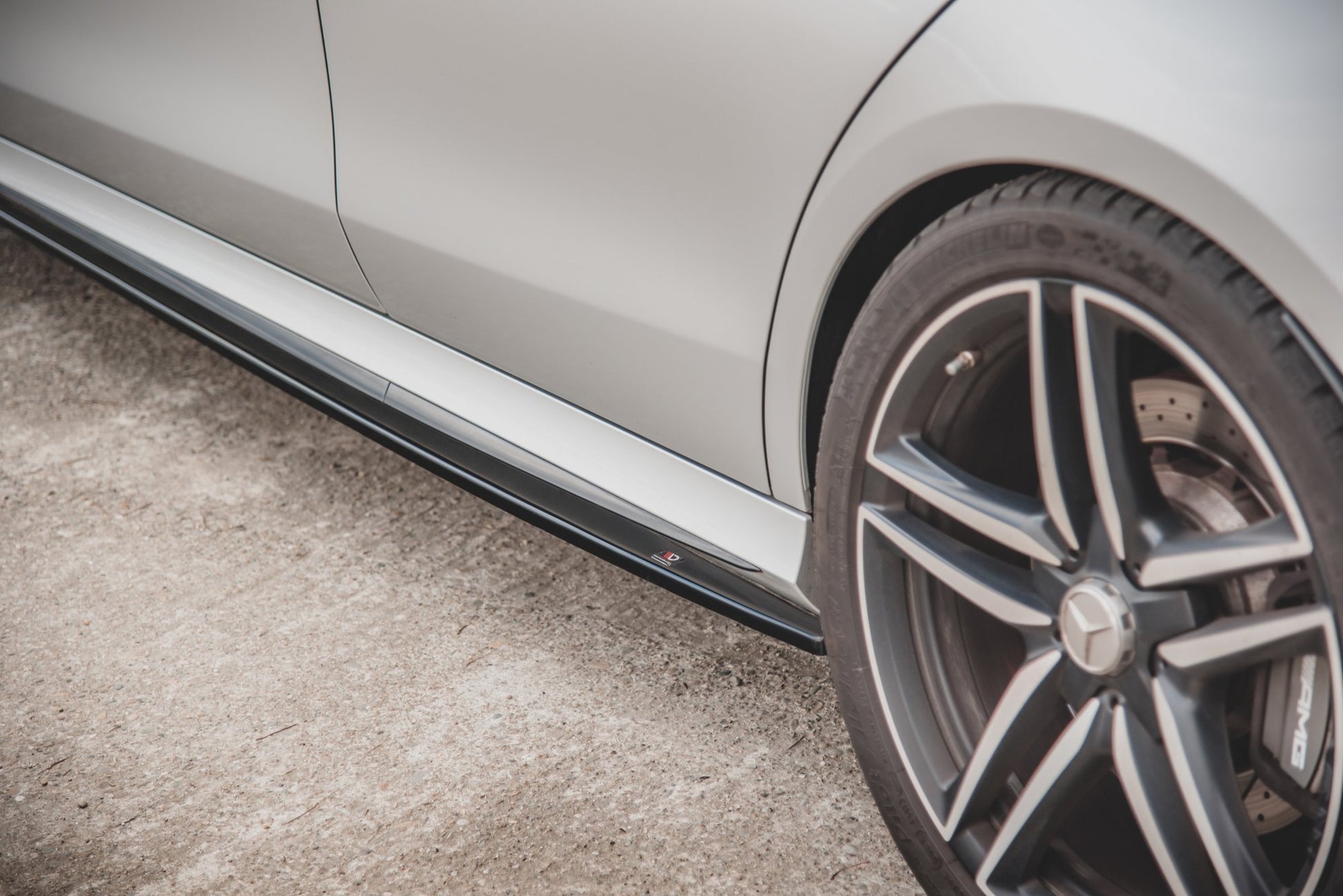 Seitenschweller Ansatz für Mercedes-Benz E63 AMG Kombi/Limousine S213/W213 Carbon Look