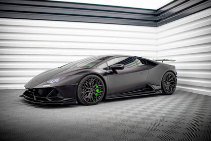 Seitenschweller Ansatz für Lamborghini Huracan EVO Carbon Look
