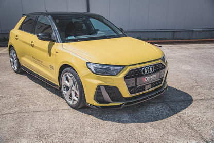 Front Ansatz V.3 für Audi A1 S-Line GB Carbon Look
