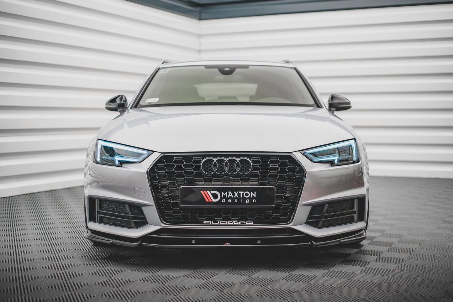 Front Ansatz V.3 für Audi S4 / A4 S-Line B9 Carbon Look