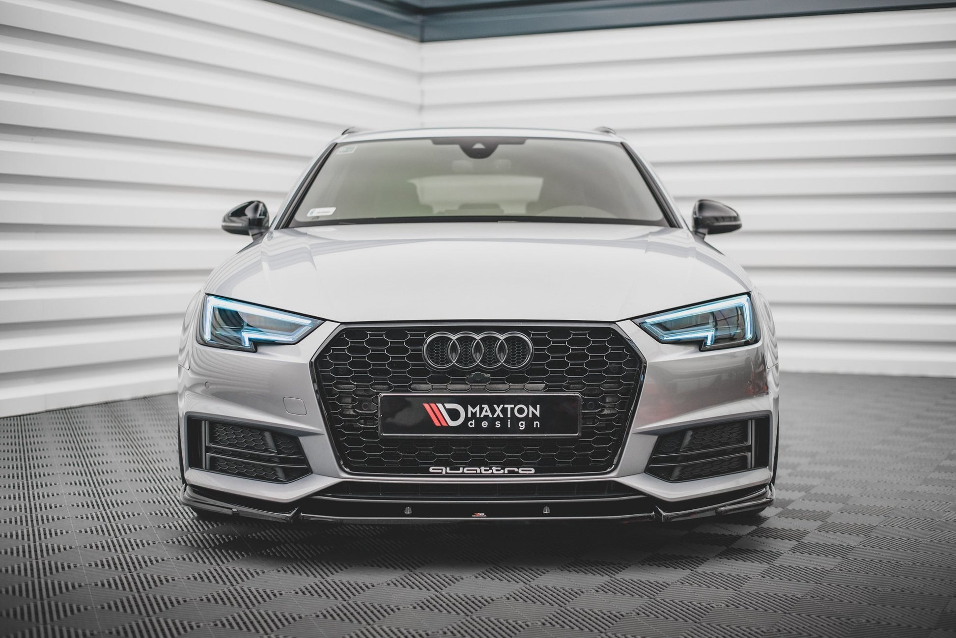 Front Ansatz V.3 für Audi S4 / A4 S-Line B9 Carbon Look