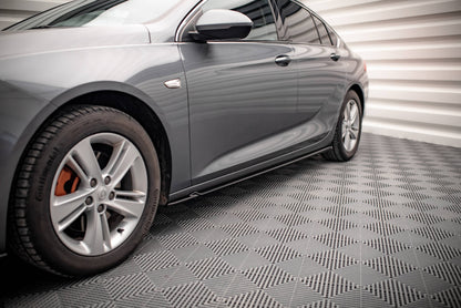 Seitenschweller Ansatz für Opel Insignia Mk2 schwarz matt