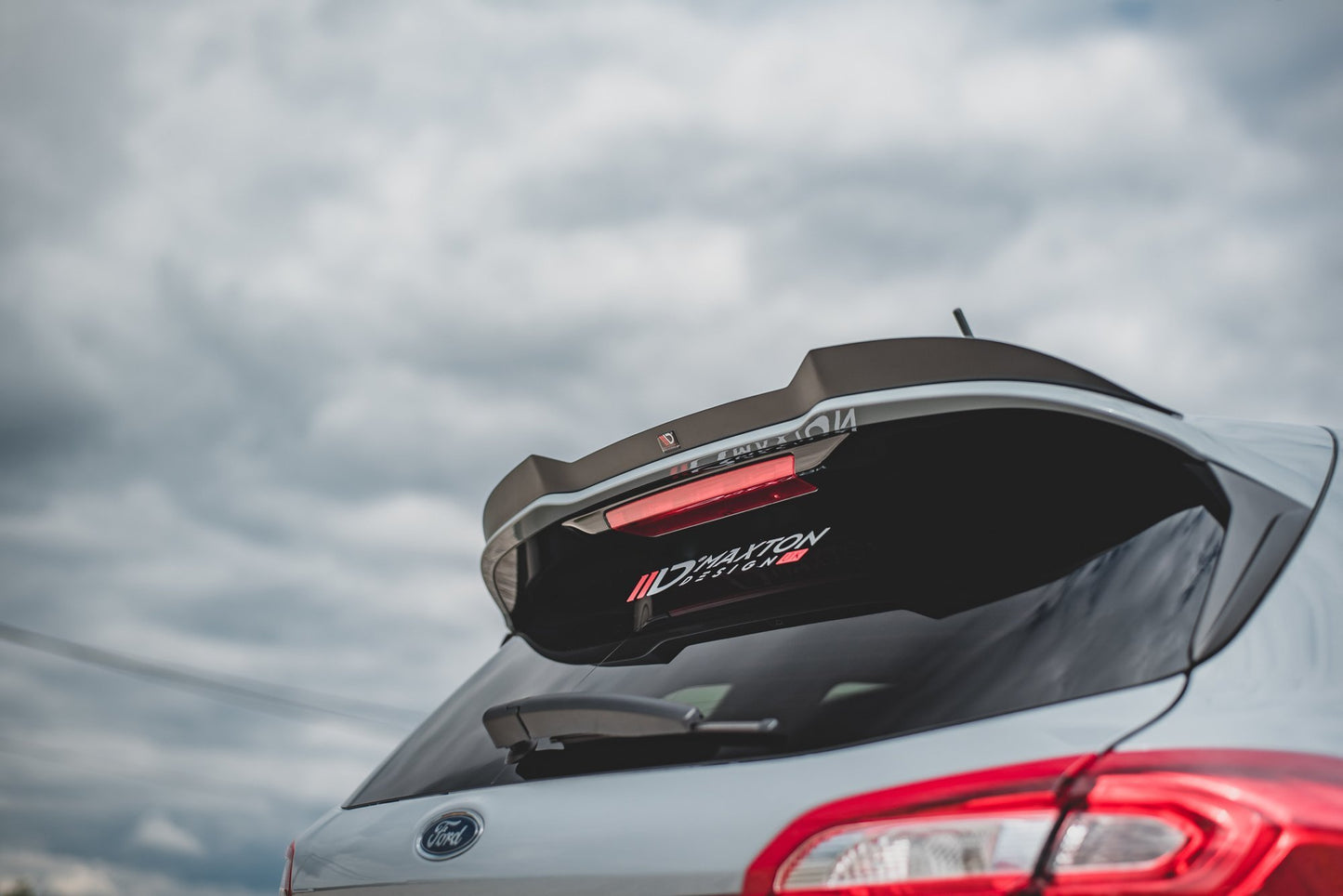 Spoiler CAP V.3 für Ford Fiesta Mk8 ST / ST-Line schwarz matt
