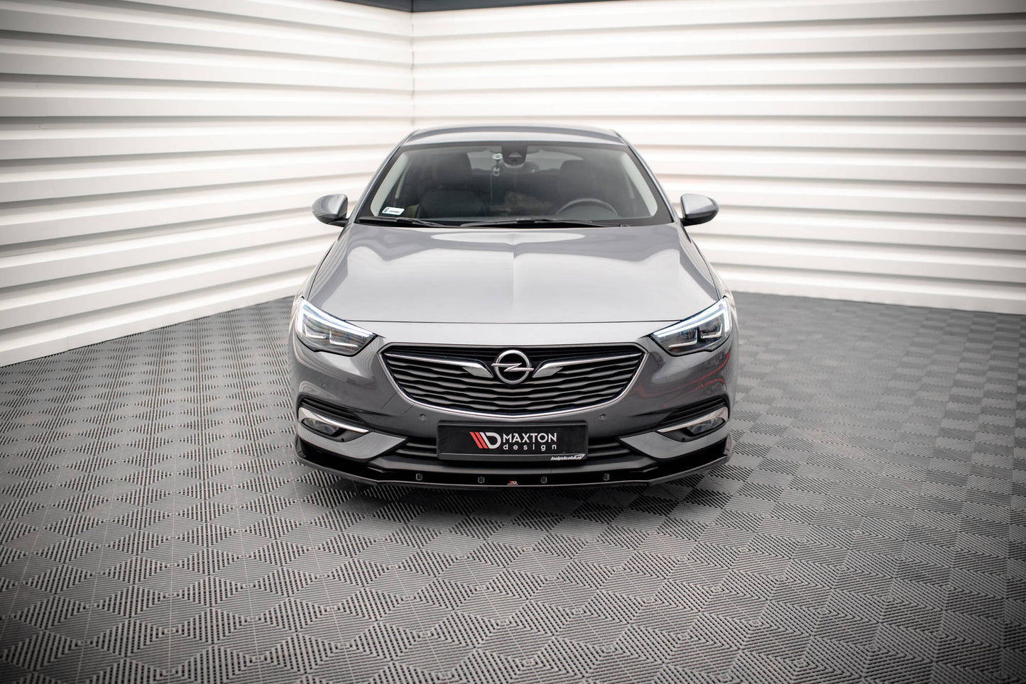 Front Ansatz V.1 für Opel Insignia Mk2 schwarz matt