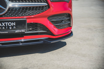 Front Ansatz V.2 für Mercedes-Benz CLA A35 AMG / AMG-Line C118 Carbon Look