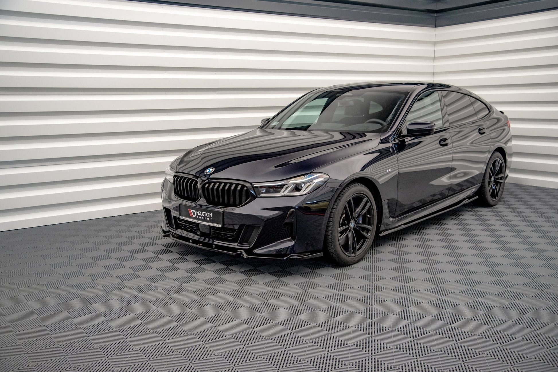 Front Ansatz für BMW 6er GT M-Paket G32 Facelift Carbon Look