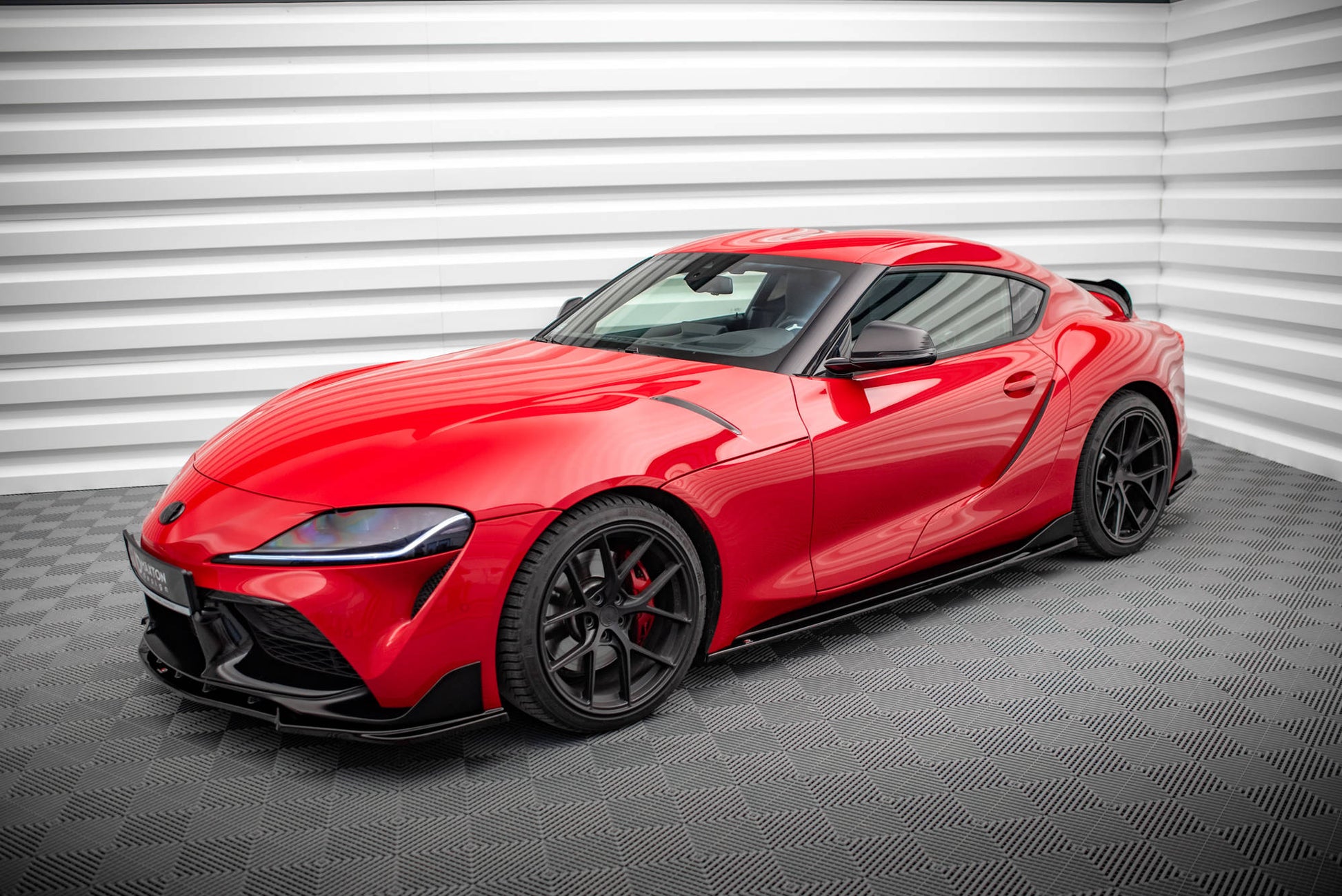 Seitenschweller Ansatz für V.3 für Toyota Supra Mk5 Carbon Look