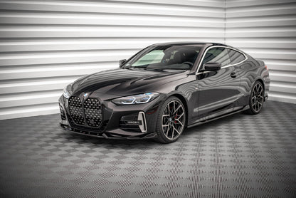 Front Ansatz V.2 für BMW 4er M-Paket G22 Carbon Look