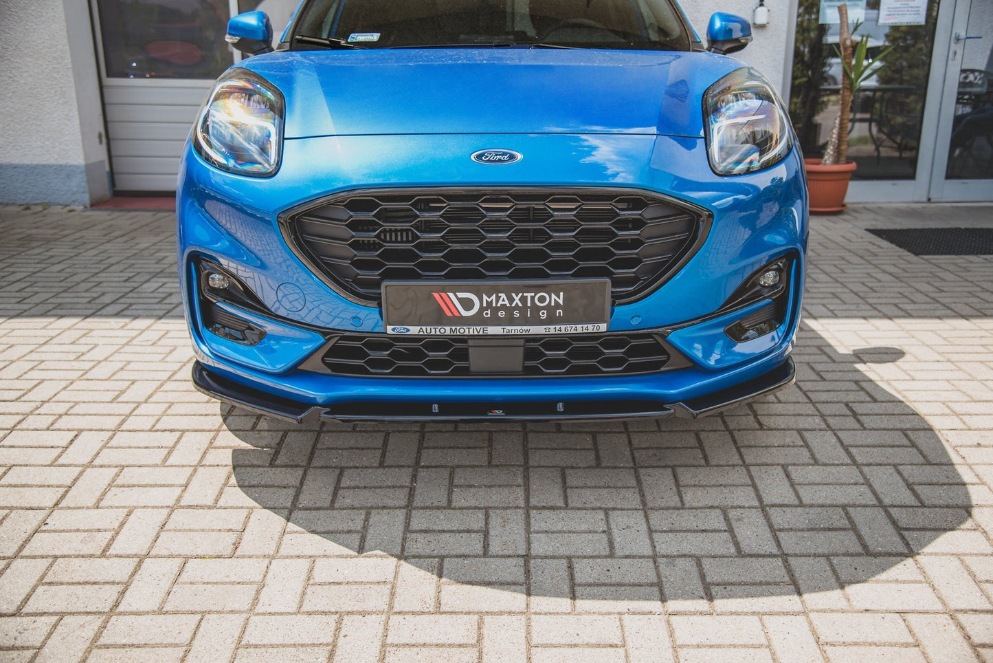 Front Ansatz für Ford Puma ST-Line schwarz matt