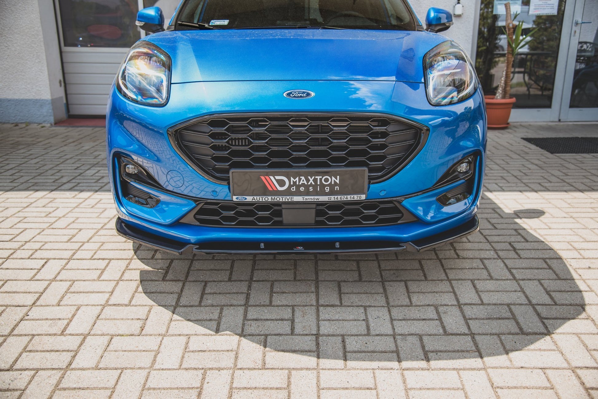 Front Ansatz für Ford Puma ST-Line schwarz matt