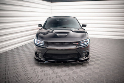 Front Ansatz V.2 für Dodge Charger SRT Mk7 Facelift Carbon Look