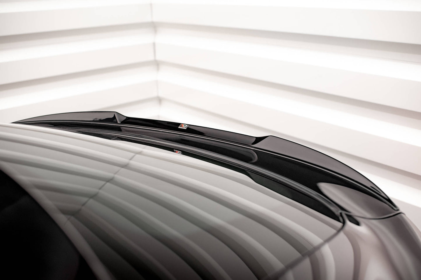 Spoiler CAP für 3D BMW X6 M-Paket F16 schwarz Hochglanz
