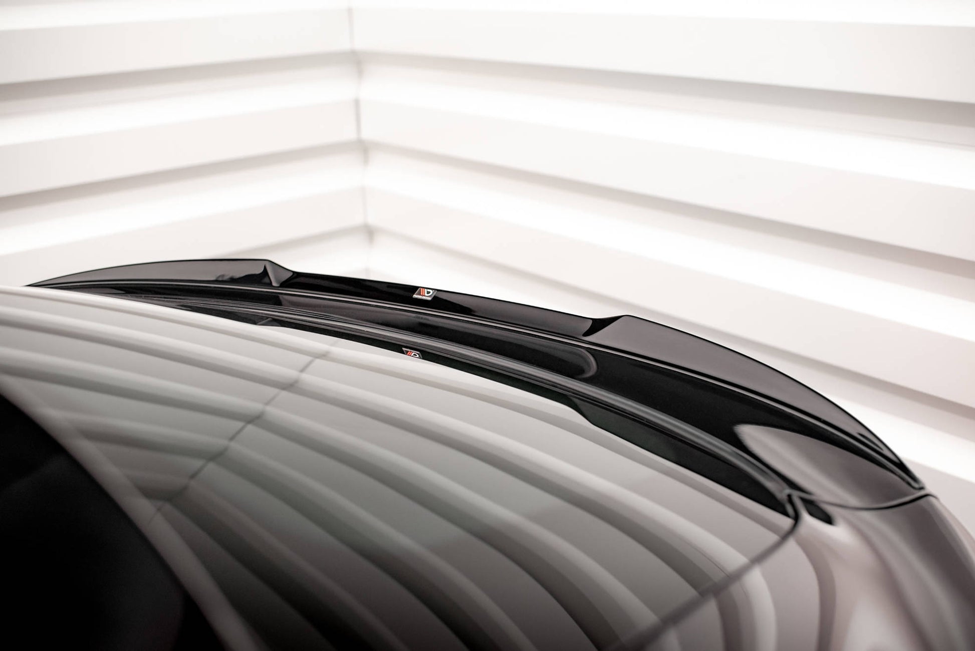 Spoiler CAP für 3D BMW X6 M-Paket F16 schwarz Hochglanz