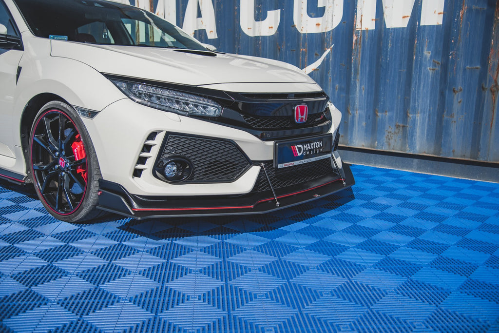 Robuste Racing Front Ansatz für passend für Honda Civic X Type-R