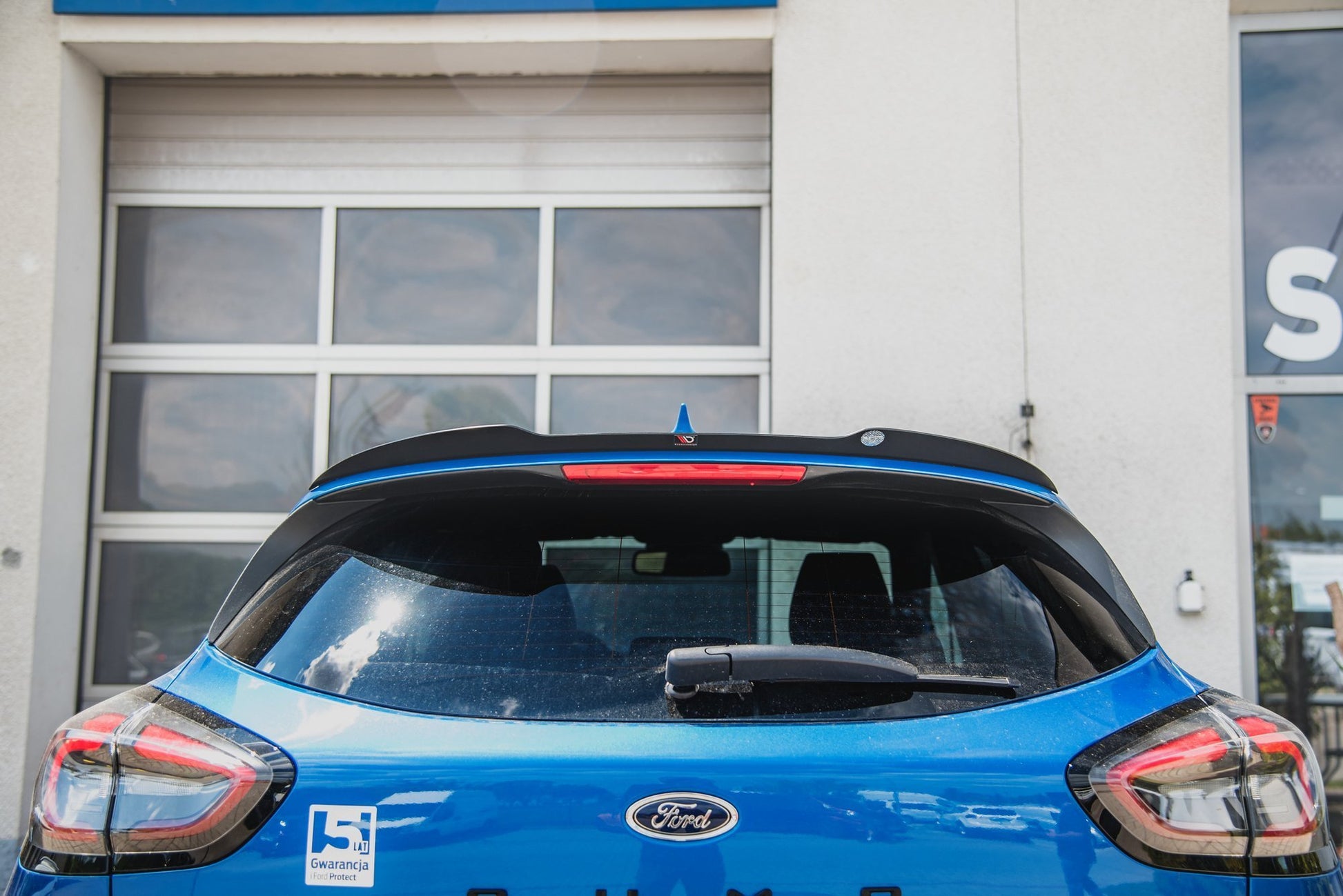 Spoiler CAP für Ford Puma schwarz matt
