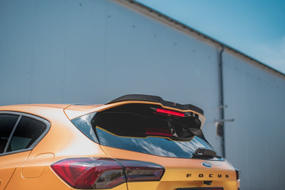 Spoiler CAP für V2 Ford Focus ST Mk4 schwarz Hochglanz