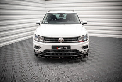Front Ansatz für Volkswagen Tiguan Mk2 Carbon Look