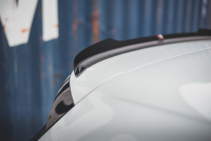 Spoiler CAP V.1 für Volkswagen Golf 8 GTI / R schwarz Hochglanz