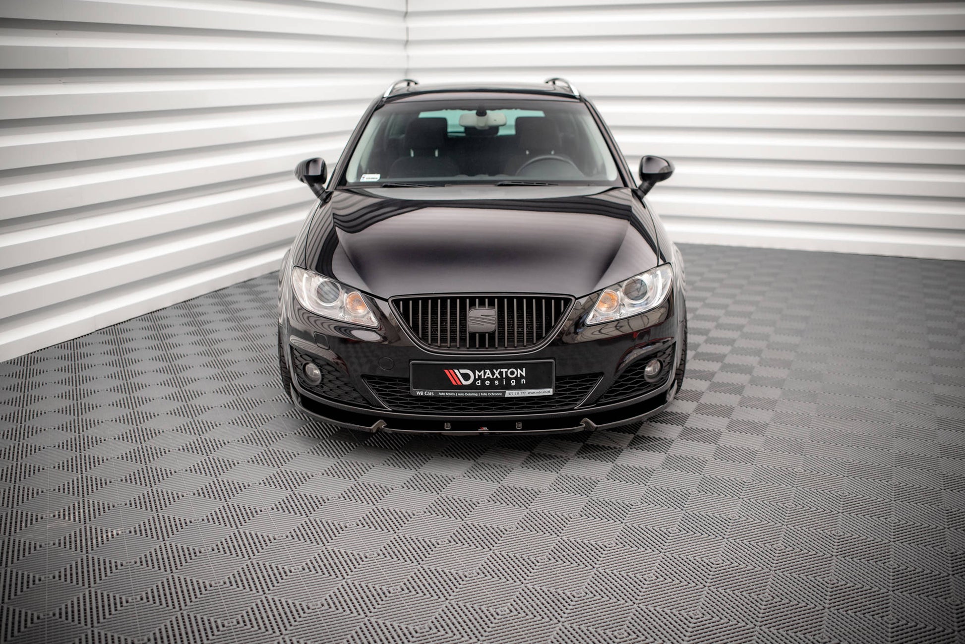 Front Ansatz V.1 für Seat Exeo Carbon Look