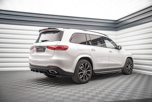 Seitenschweller Ansatz für Mercedes-Benz GLS AMG-Line X167 schwarz Hochglanz