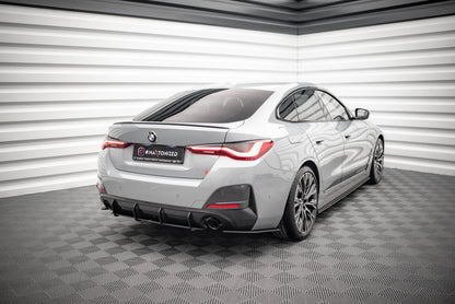 Street Pro Heck Ansatz Flaps Diffusor für BMW 4er Gran Coupe M-Paket G26