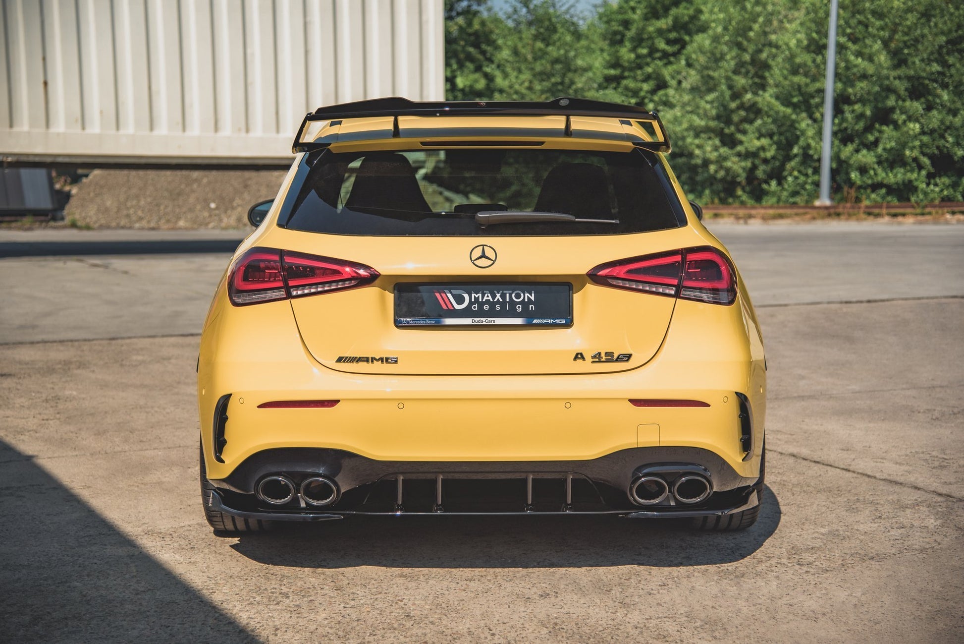 Spoiler CAP für Mercedes-AMG A 45 S W177 Carbon Look