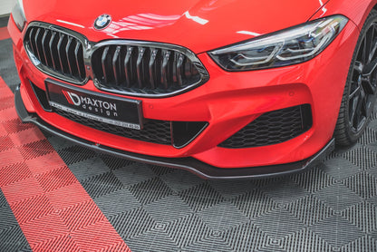Front Ansatz V.2 für BMW 8 Coupe G15 / 8 Gran Coupe M Paket G16 schwarz matt