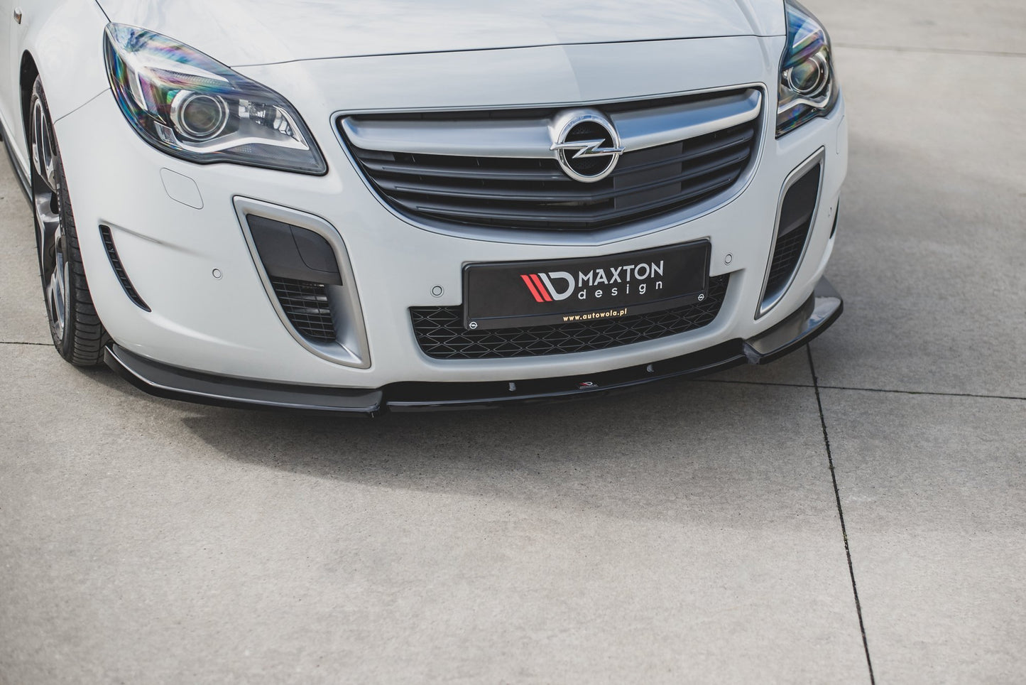 Front Ansatz V.1 für Opel Insignia Mk. 1 OPC Facelift Carbon Look