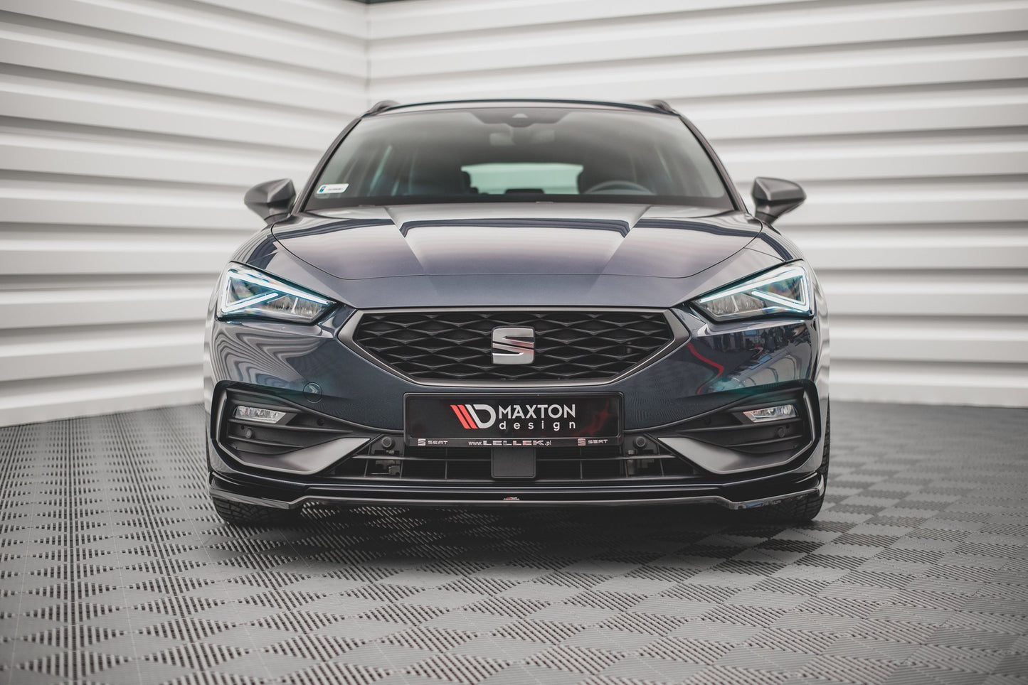 Front Ansatz V.3 für Seat Leon FR Mk4 Carbon Look