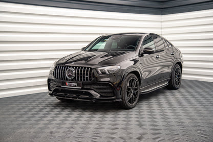 Front Ansatz für Mercedes-AMG / AMG-Line GLE Coupe C167 schwarz matt