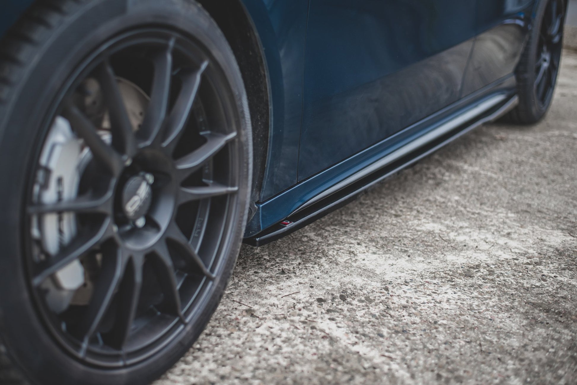 Seitenschweller Ansatz für V.1 für  Mercedes A35 AMG / AMG-Line W177  Carbon Look