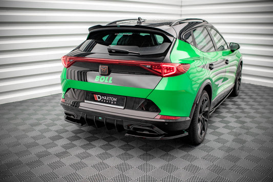 Diffusor Heck Ansatz V.2 für Cupra Formentor schwarz Hochglanz