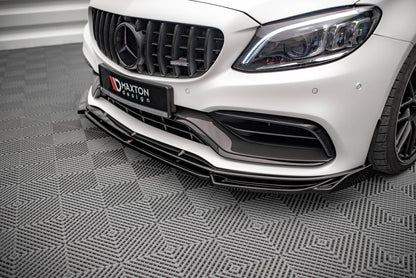 Front Ansatz V.2 für Mercedes-AMG C63 Coupe C205 Facelift Carbon Look
