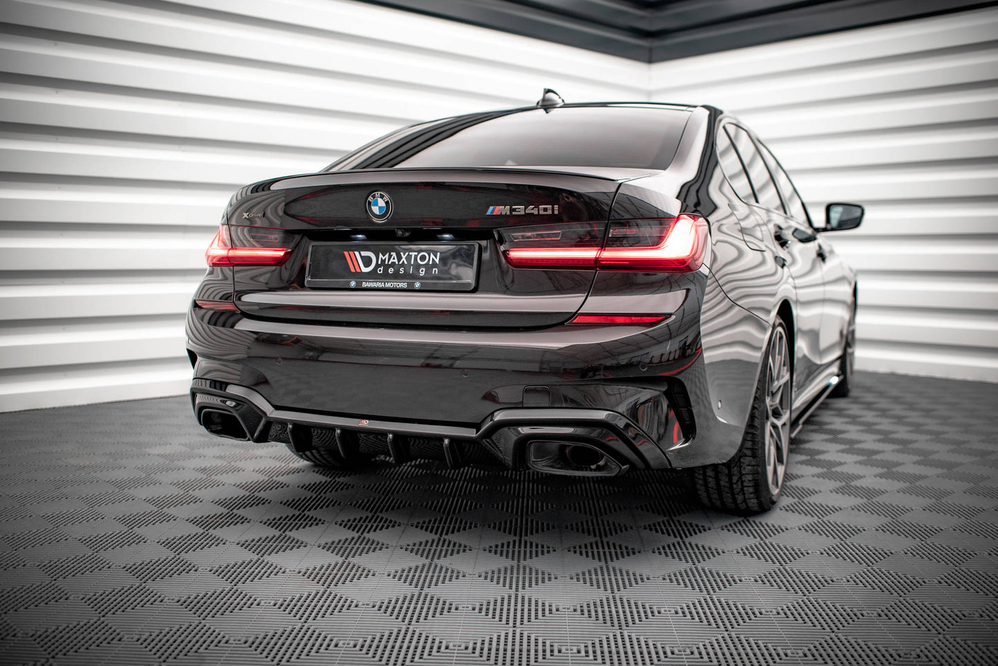 Diffusor Heck Ansatz für BMW M340i G20 / G21