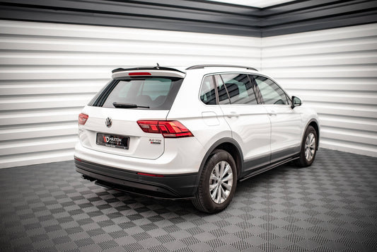 Spoiler CAP für Volkswagen Tiguan Mk2 schwarz Hochglanz