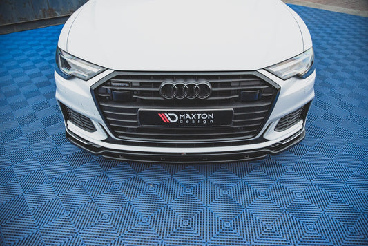 Front Ansatz V.3 für Audi A6 S-Line / S6 C8  Carbon Look