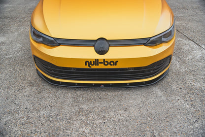 Front Ansatz V.1 für VW Golf 8  schwarz Hochglanz