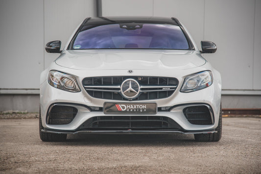 Front Ansatz V.1 für Mercedes-Benz E63 AMG Kombi/Limousine S213/W213 schwarz matt