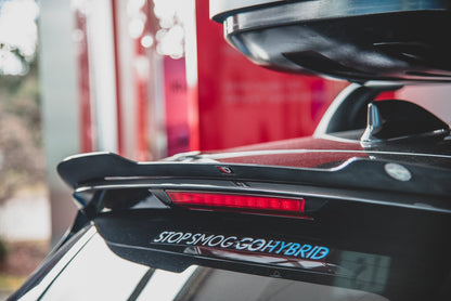 Spoiler CAP für Toyota Corolla XII Hatchback schwarz matt