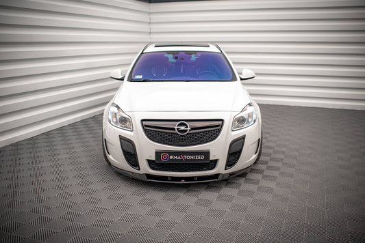 Front Ansatz V.1 für Opel Insignia OPC Mk1 schwarz matt