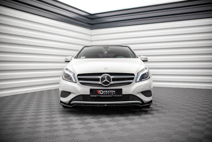 Front Ansatz V.2 für Mercedes-Benz A W176 schwarz matt