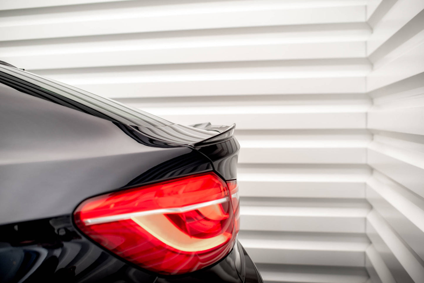 Spoiler CAP für 3D BMW X6 M-Paket F16 schwarz matt
