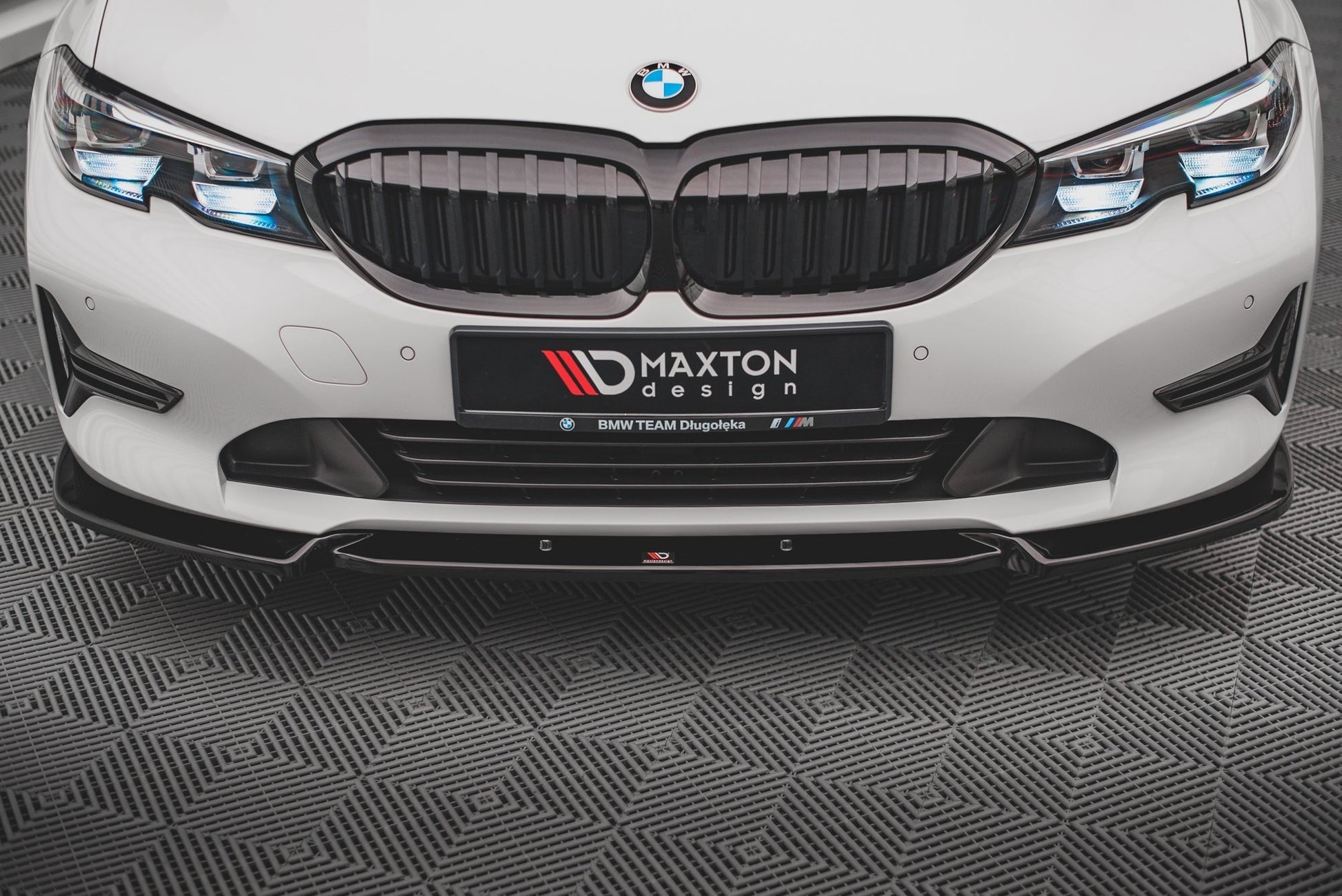 Front Ansatz V.1 für BMW 3er G20 / G21 schwarz matt