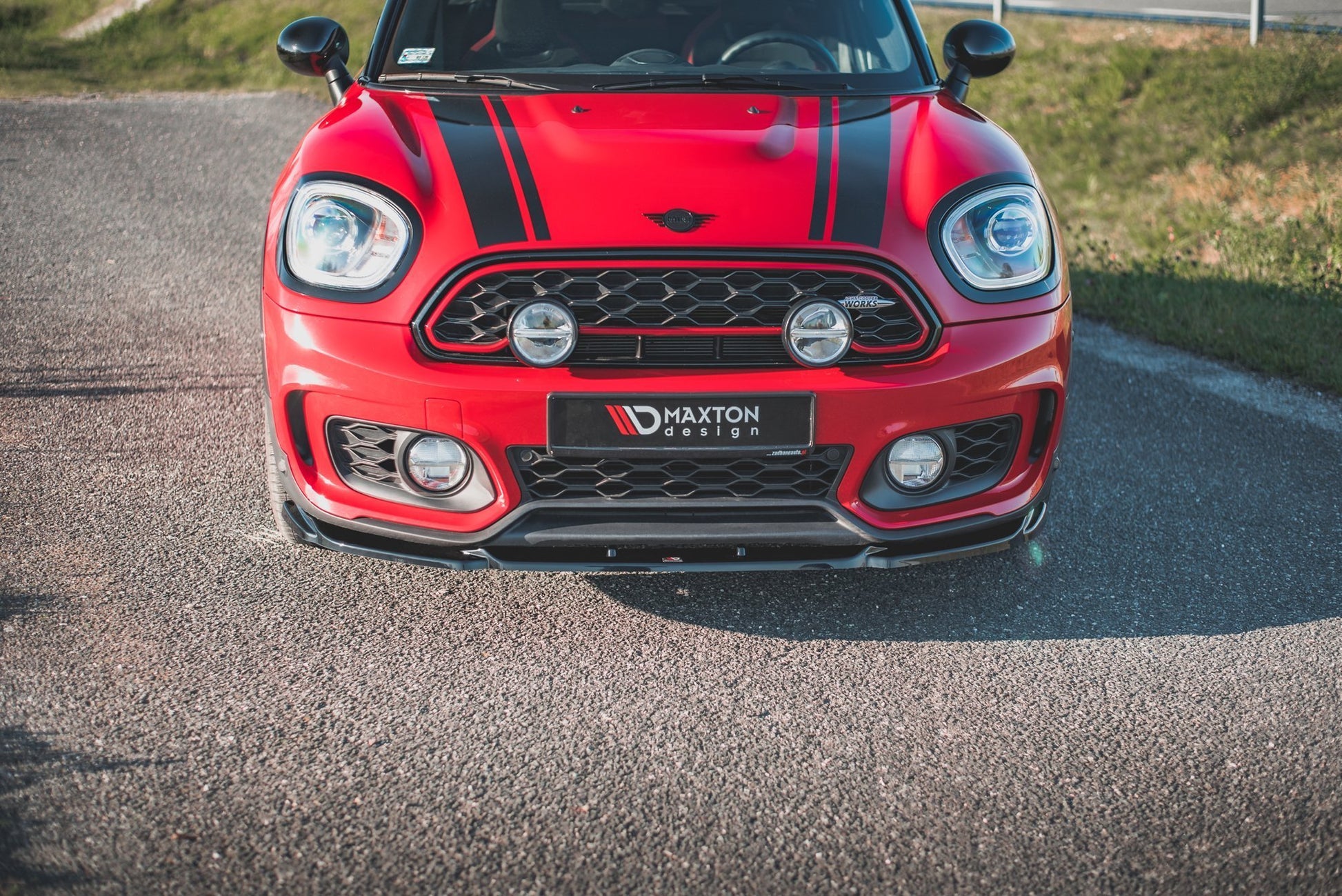 Front Ansatz V.2 für Mini Countryman Mk2 F60 JCW Carbon Look