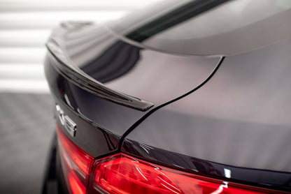 Spoiler CAP für 3D BMW X6 M-Paket F16 schwarz Hochglanz