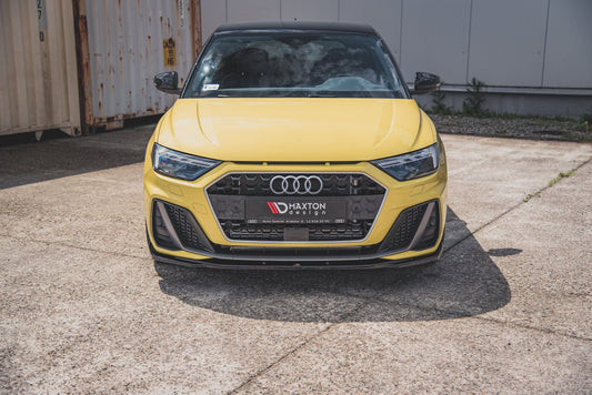 Front Ansatz V.2 für Audi A1 S-Line GB Carbon Look