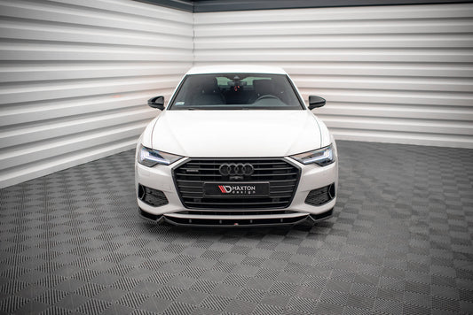 Front Ansatz V.2 für Audi A6 C8 Carbon Look